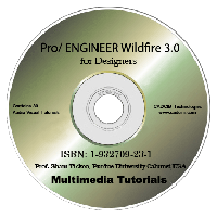 Multimedia CD for Pro/ENGINEER Wildfire 3.0