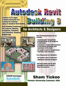 Autodesk Revit Building 8 for Designers & Architects 