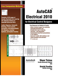 AutoCAD Electrical 2010 for Electrical Control Designers